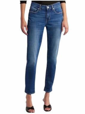 FRAME Le Garçon Ankle Straight Leg Jeans Othello Blue Size 28 Style LGL551